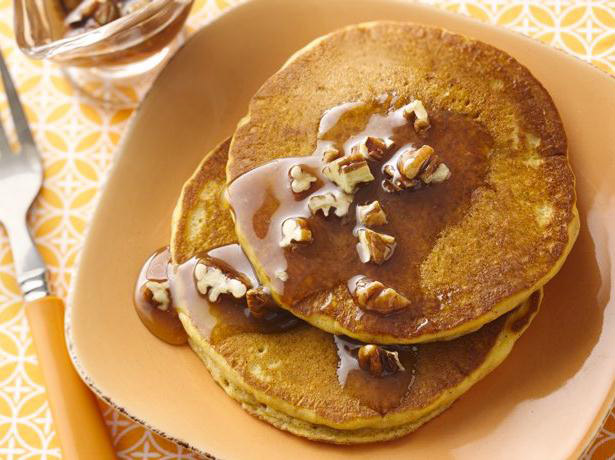 Pumpkin pancakes